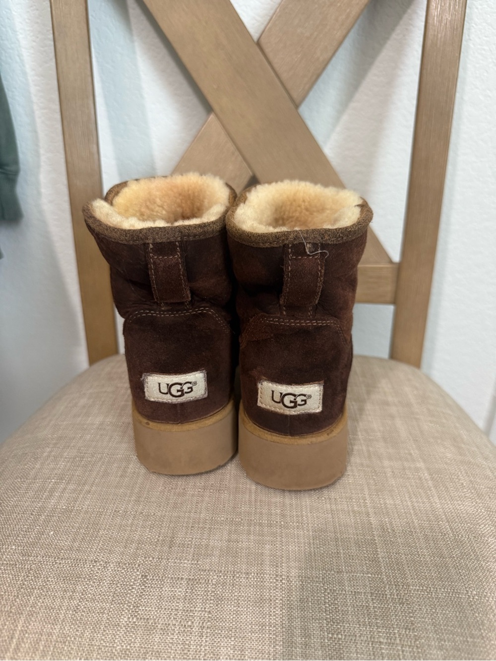 UGG Short Shearling Boots